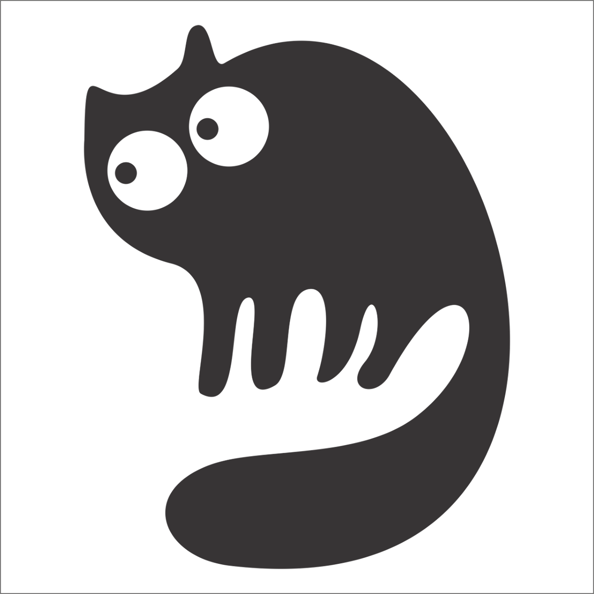 KEDİ  FOLYO STİCKER