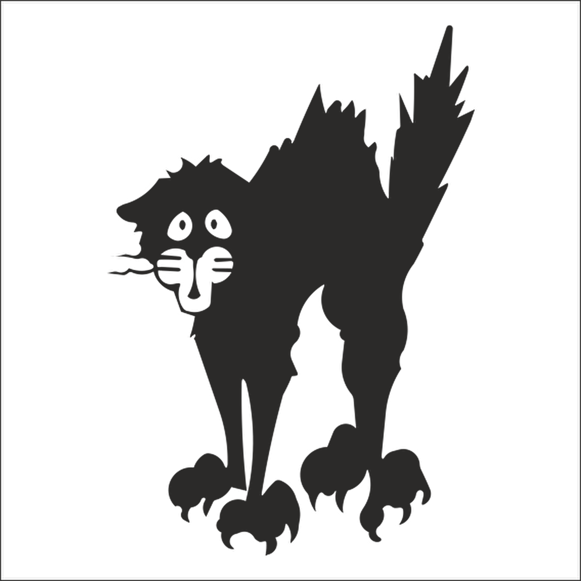 KEDİ FOLYO STİCKER