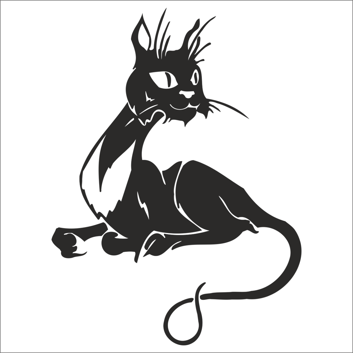 KEDİ FOLYO STİCKER