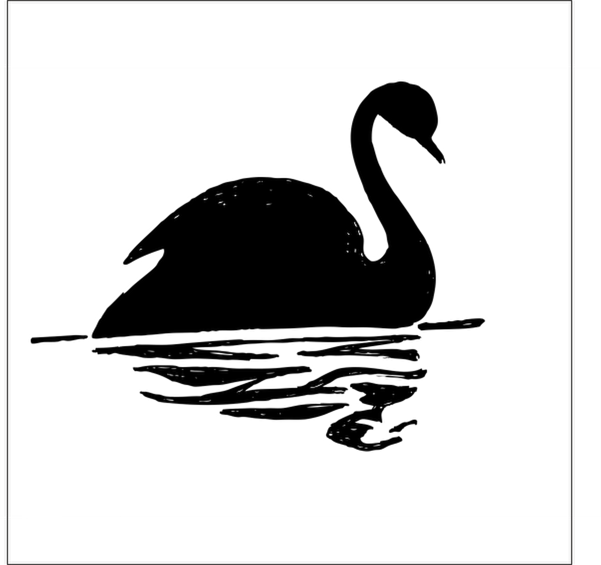 KUĞU FOLYO STİCKER