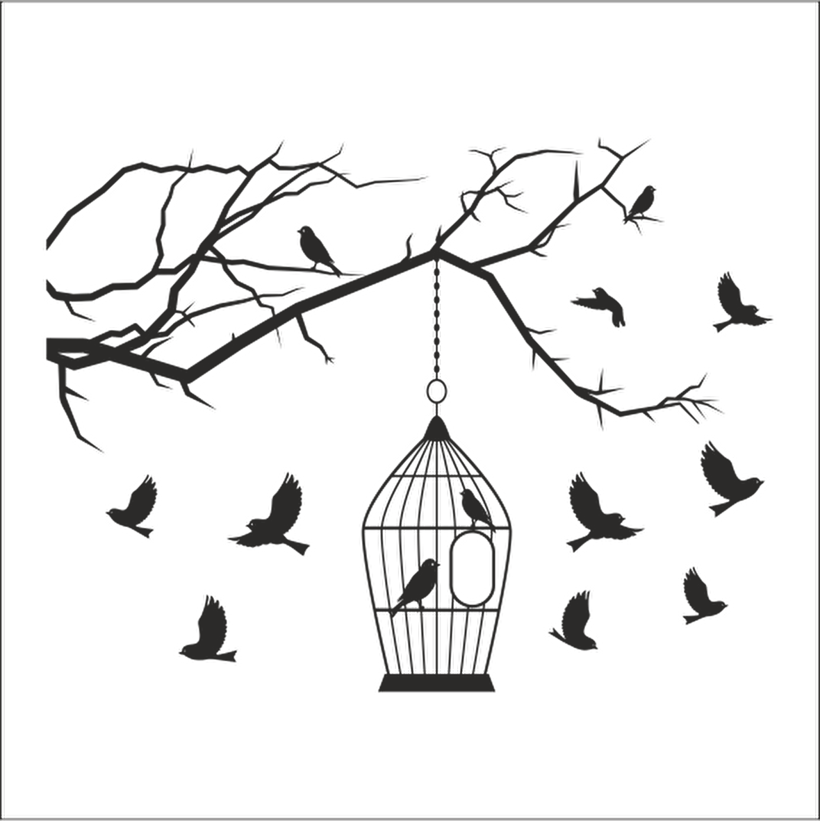 KUŞLAR  FOLYO STİCKER