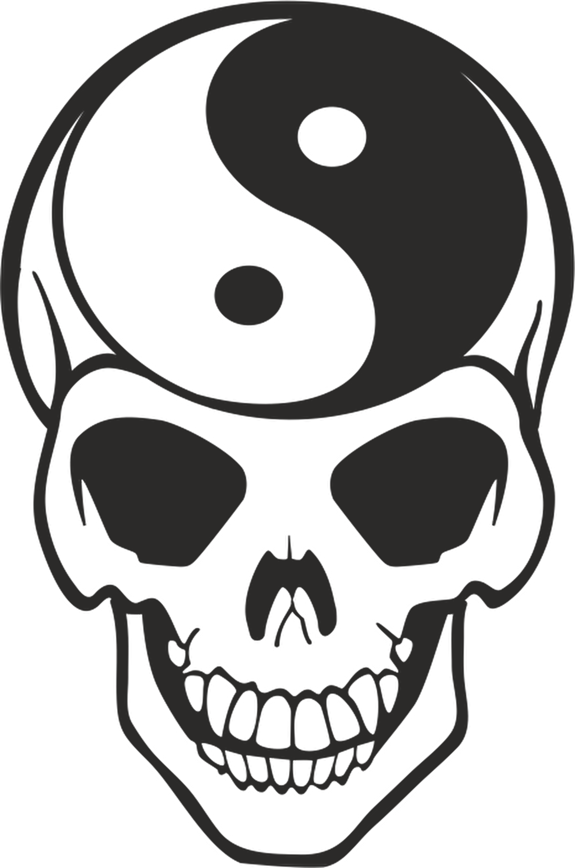 KURU KAFA FOLYO STİCKER