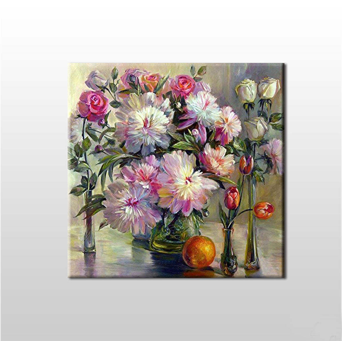 Çiçekler Kanvas Tablo