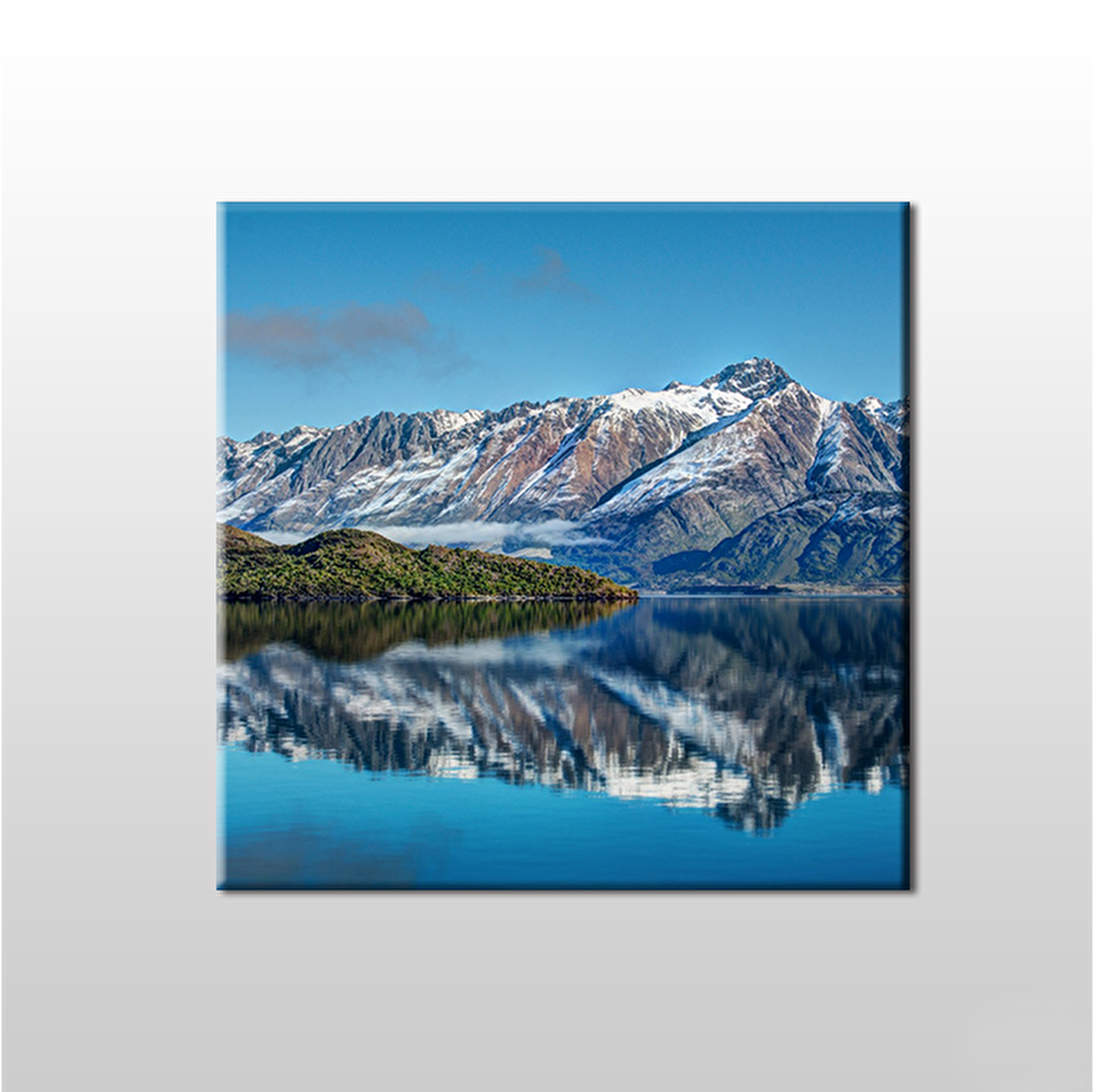 Karlı Dağlar Kanvas Tablo