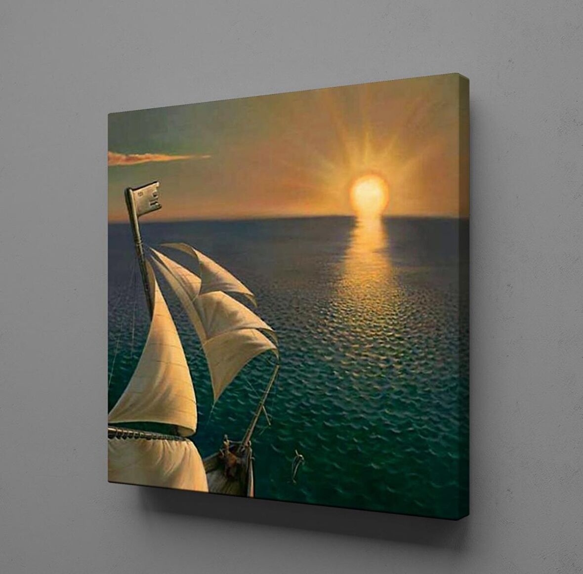 GÜNEŞİN DENİZE YANSIMASI