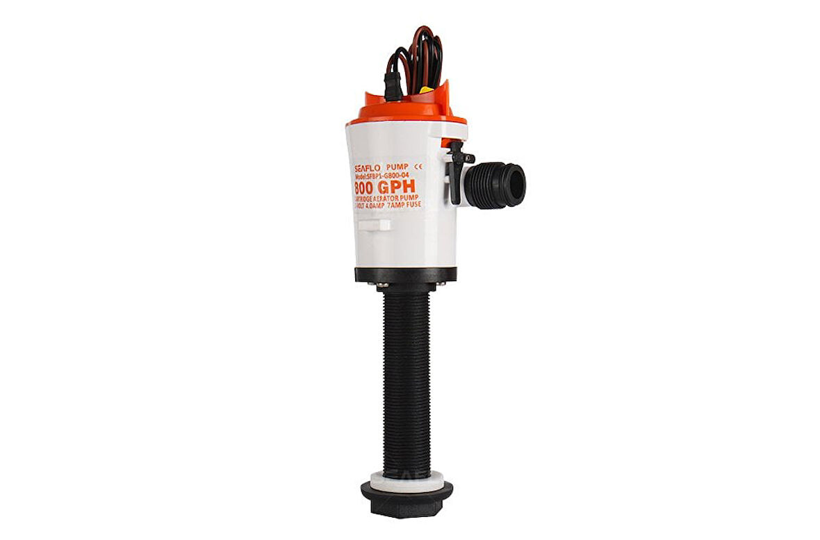 Seaflo SR12196 Dikey Livar Dalgıç Pompa 12 Volt 800 Gph SFBP1-G800-04