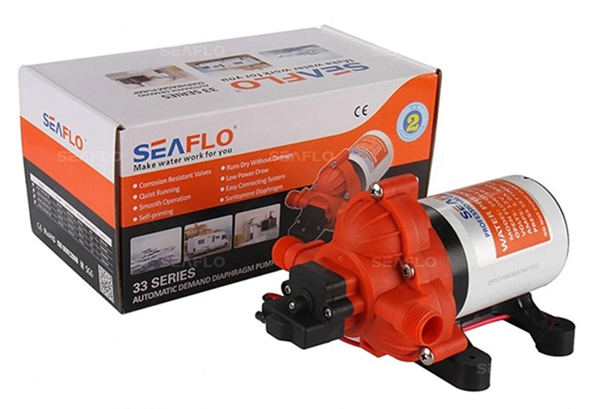 Seaflo Hidrofor Su Pompası 11.6 Lt/dk 24 V 45 Psi
