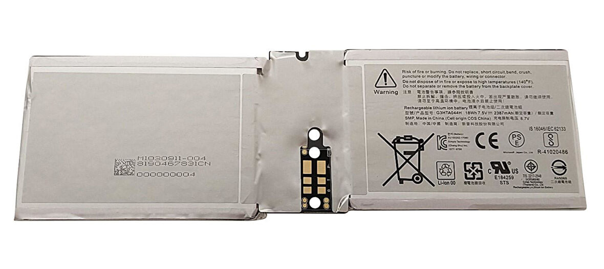 Microsoft G3HTA020H Batarya