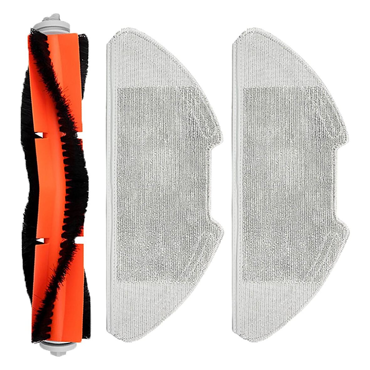 srfn ticaret Xiaomi Vacuum S10 (B106GL) Uyumlu 3 Parça Mop/Fırça Seti