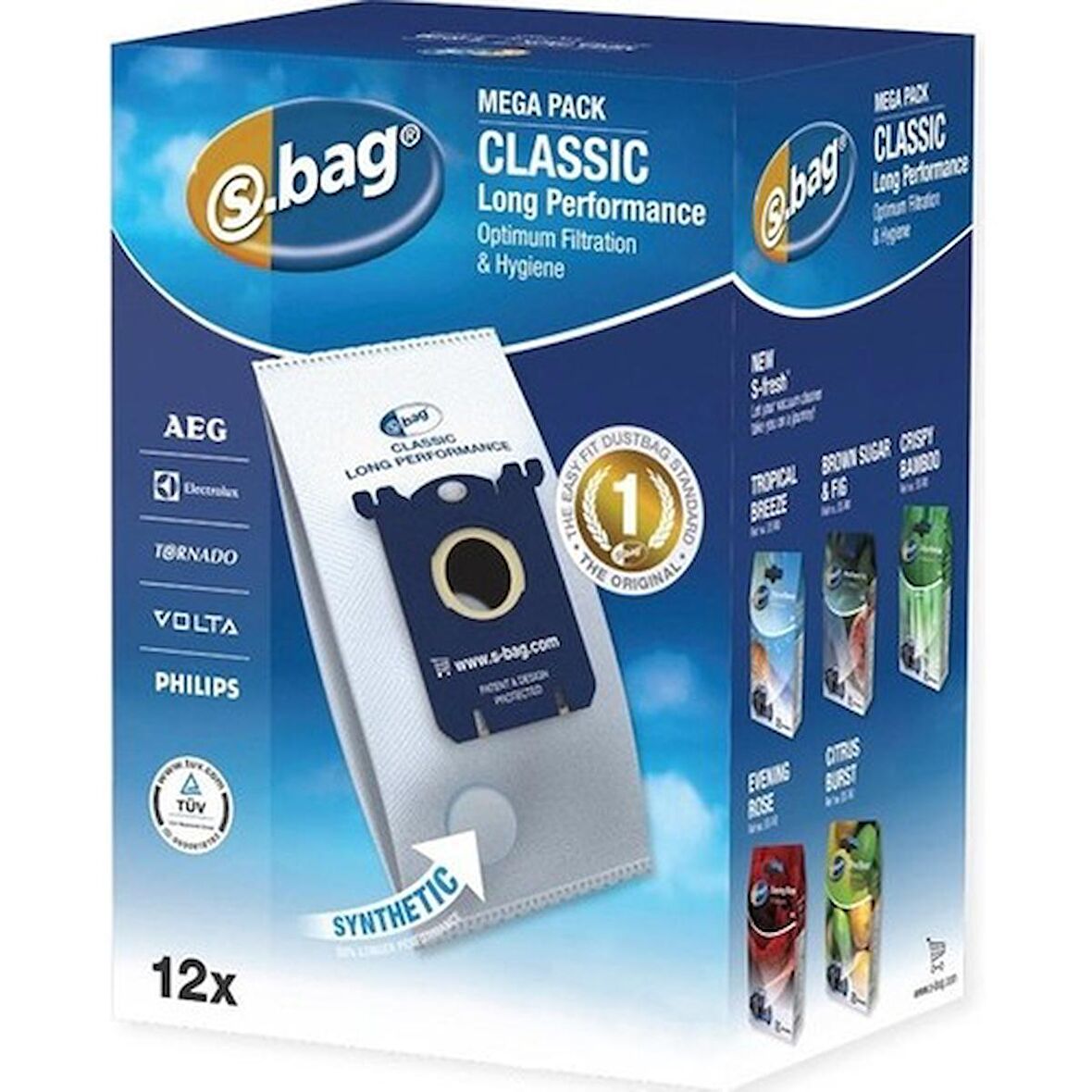 Srfn Ticaret Philips & Elecrolux S-Bag 12LI Mega Paket