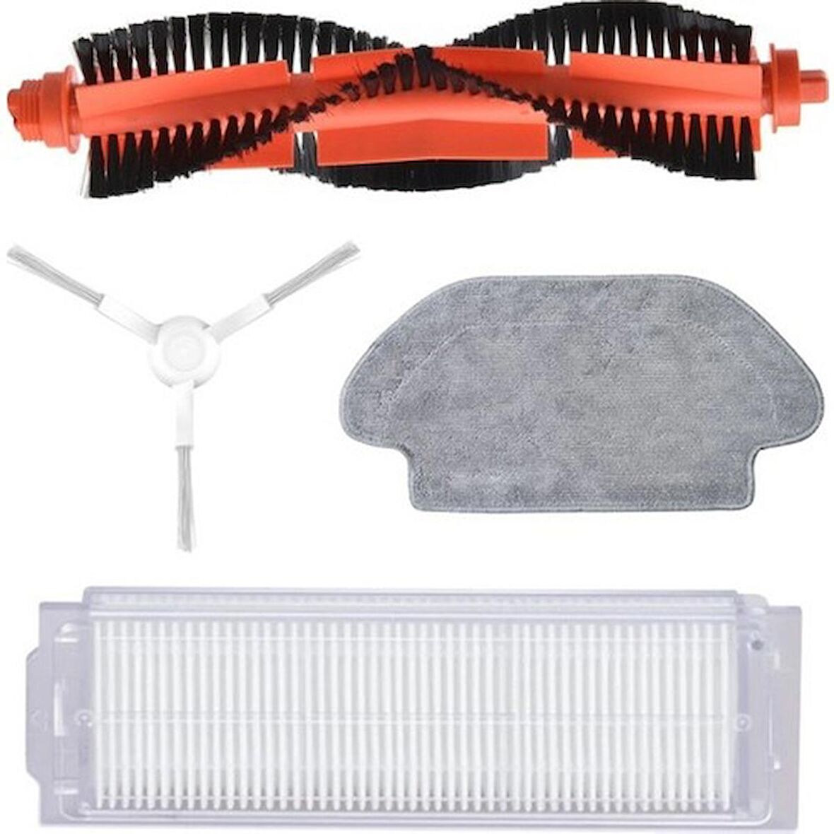 Srfn Ticaret Xiaomi Mi Vacuum Mop Pro Uyumlu 4’lü Set (4 Adet)