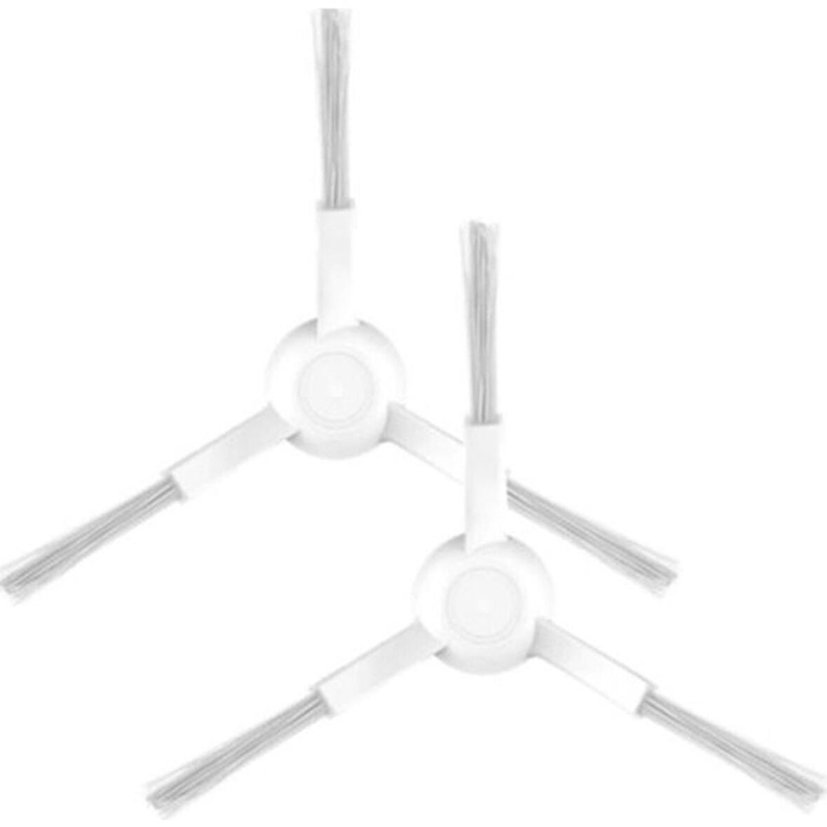 Srfn Ticaret Xiaomi Mop Pro Uyumlu 2'li Yan Fırça (2 Adet Beyaz)
