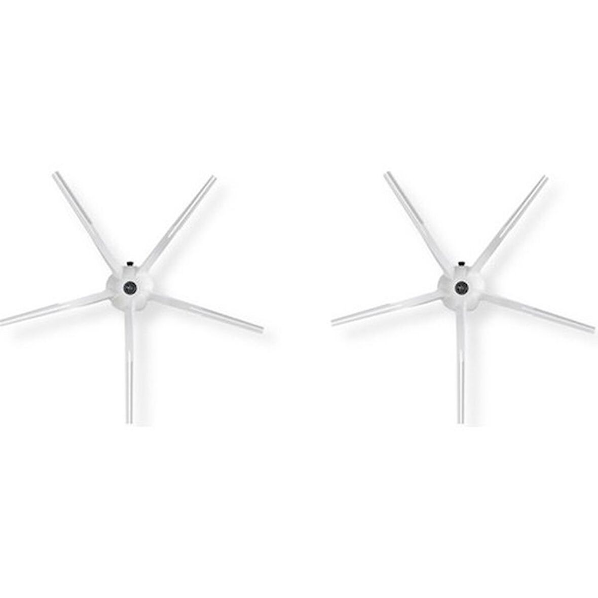 Srfn Ticaret Roborock S6 Pure Uyumlu 2'li Yan Fırça Beyaz (2 Adet)