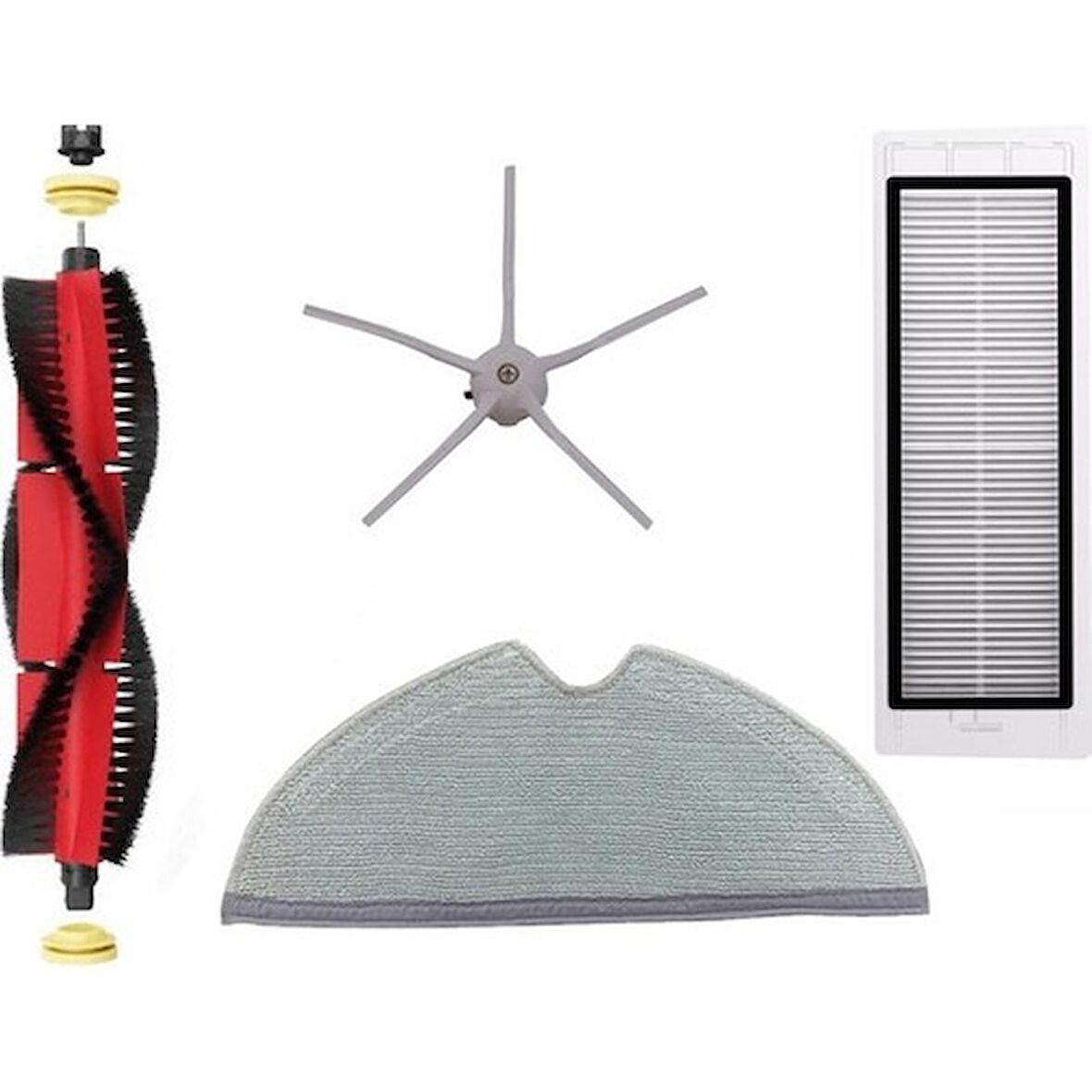 Srfn Ticaret Roborock S50 Uyumlu Süpürge Yenileme Seti 4 Parça
