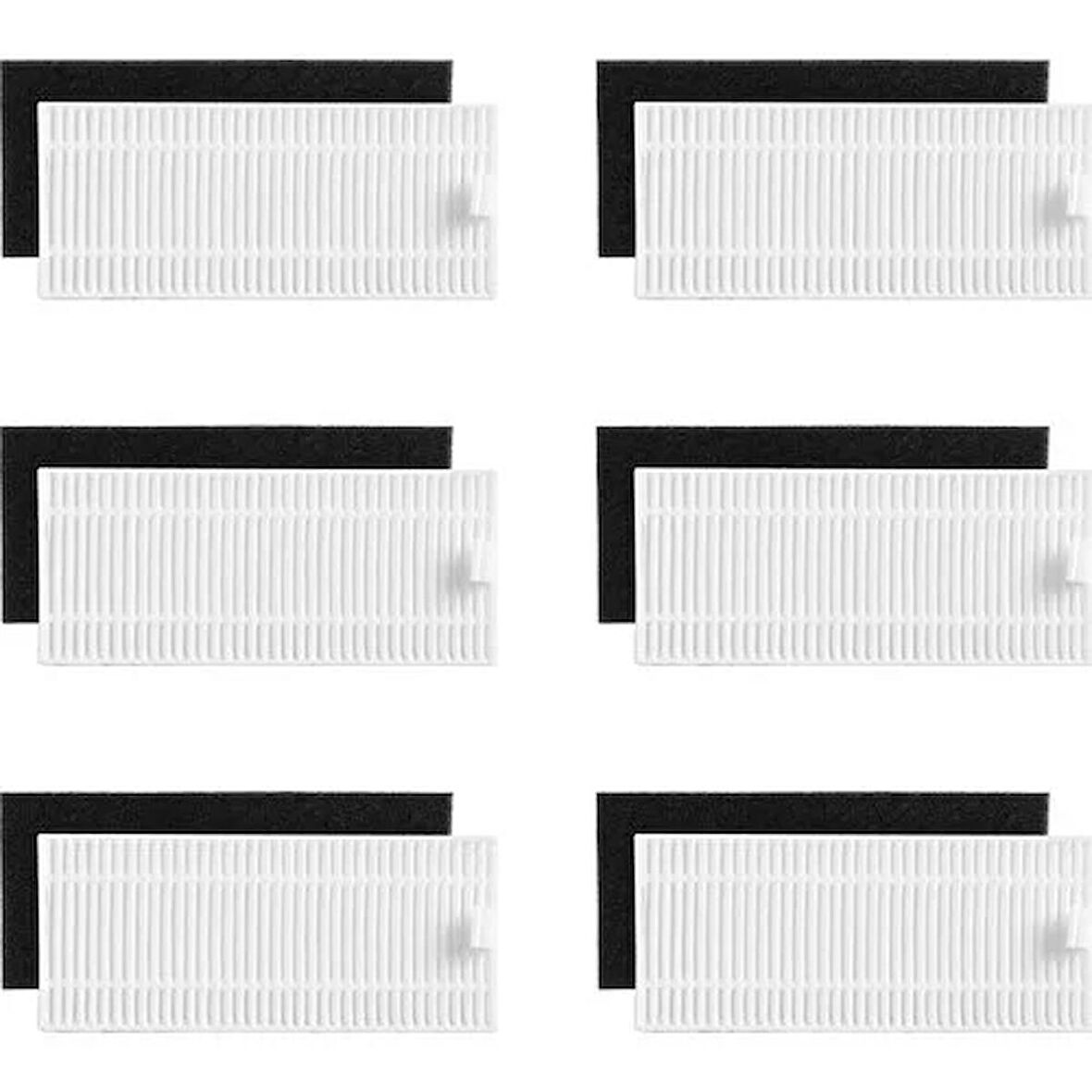 Srfn Ticaret Anker Uyumlu Eufy Robovac 35C Filtre Seti (6 Adet)