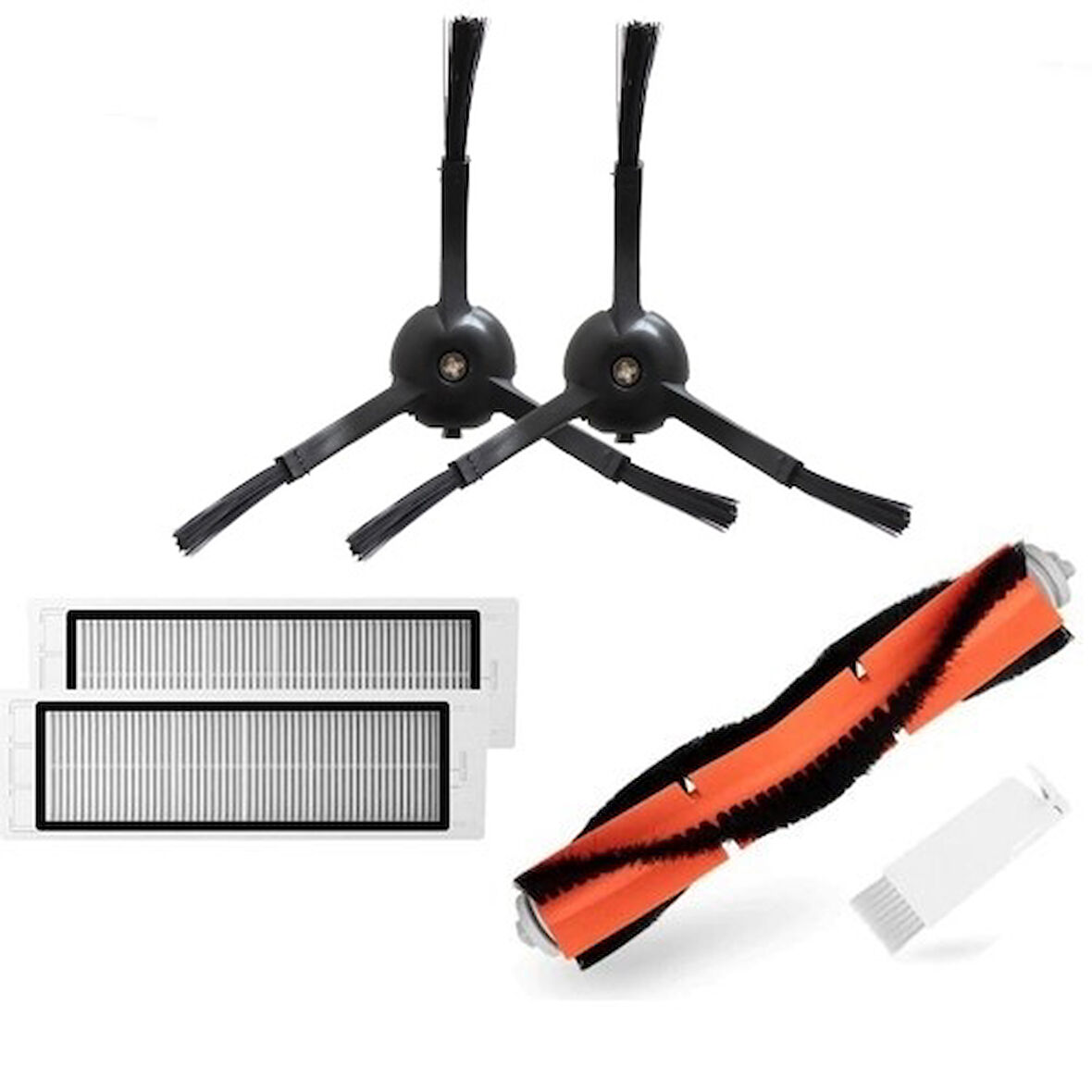 srfn ticaret Roborock S55 Uyumlu Robot Süpürge Yenileme Seti 7 Parça