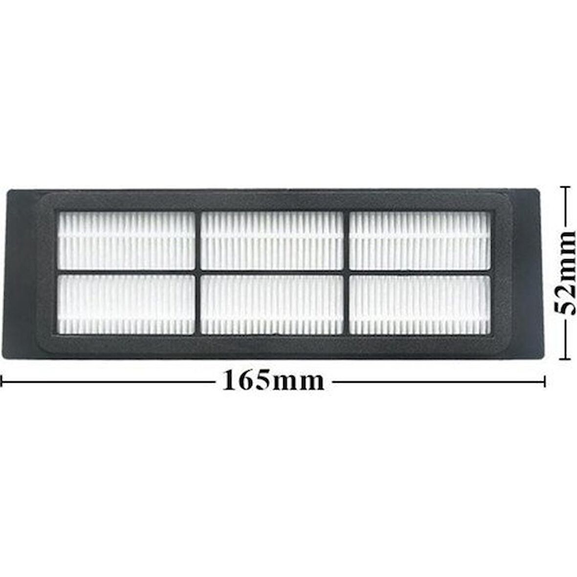 Srfn Ticaret Xiaomi Uyumlu Robo-Rock S50 Hepa Filtre (%100 Ithal Gerçek Hepa)