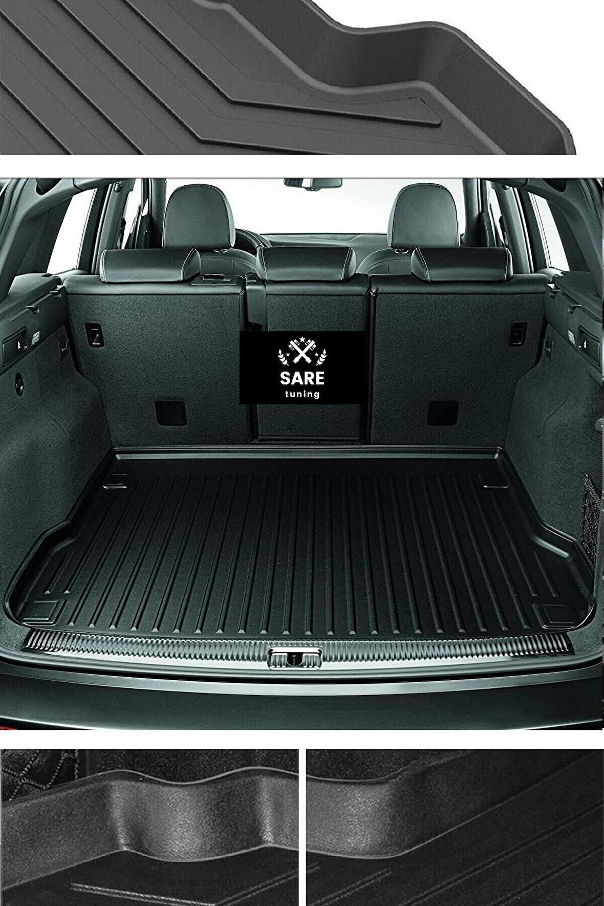 Nissan Qashqai 2014-2021 (Tekna) Luxury 3D Bagaj Havuzu