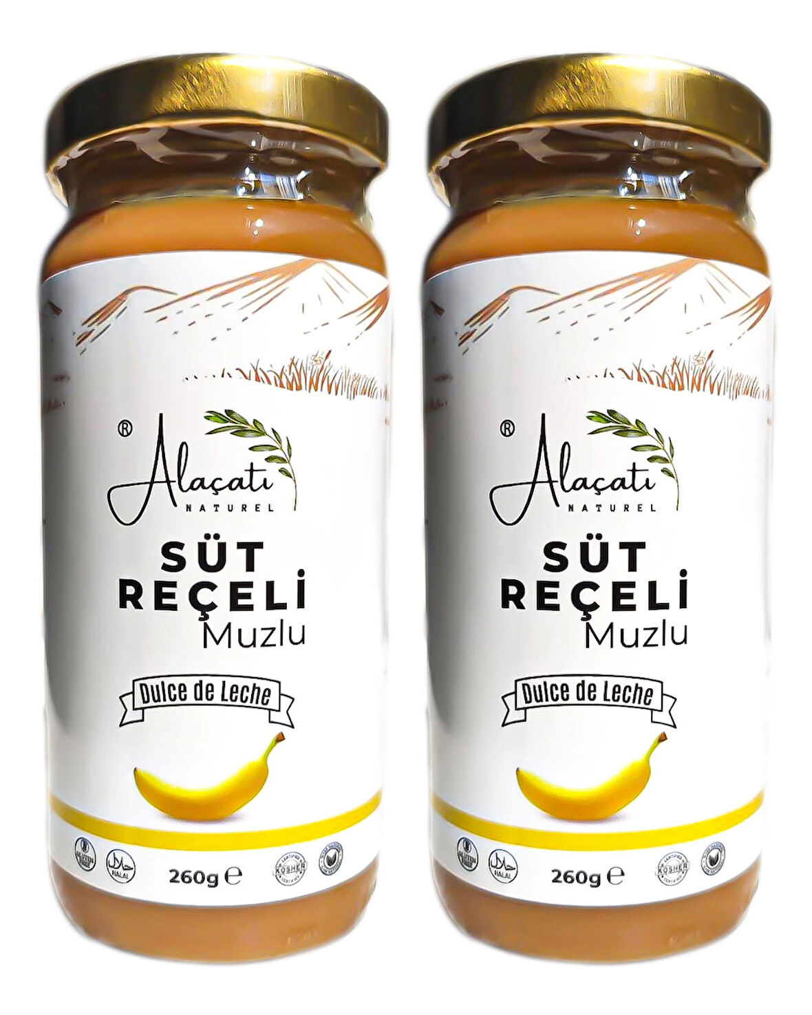 Muzlu Doğal Süt Reçeli 260g x2 Adet