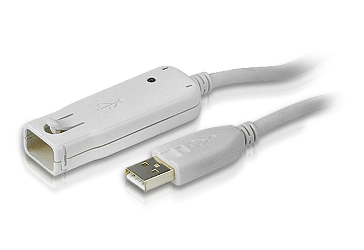 1 Port USB 2.0 Sinyali Aktif Uzatıcı, 12 metre (Zincirleme bağlantı ile maksimum 60 metre), 12M USB 2.0 Extender (Daisy-chaining up to 60m)