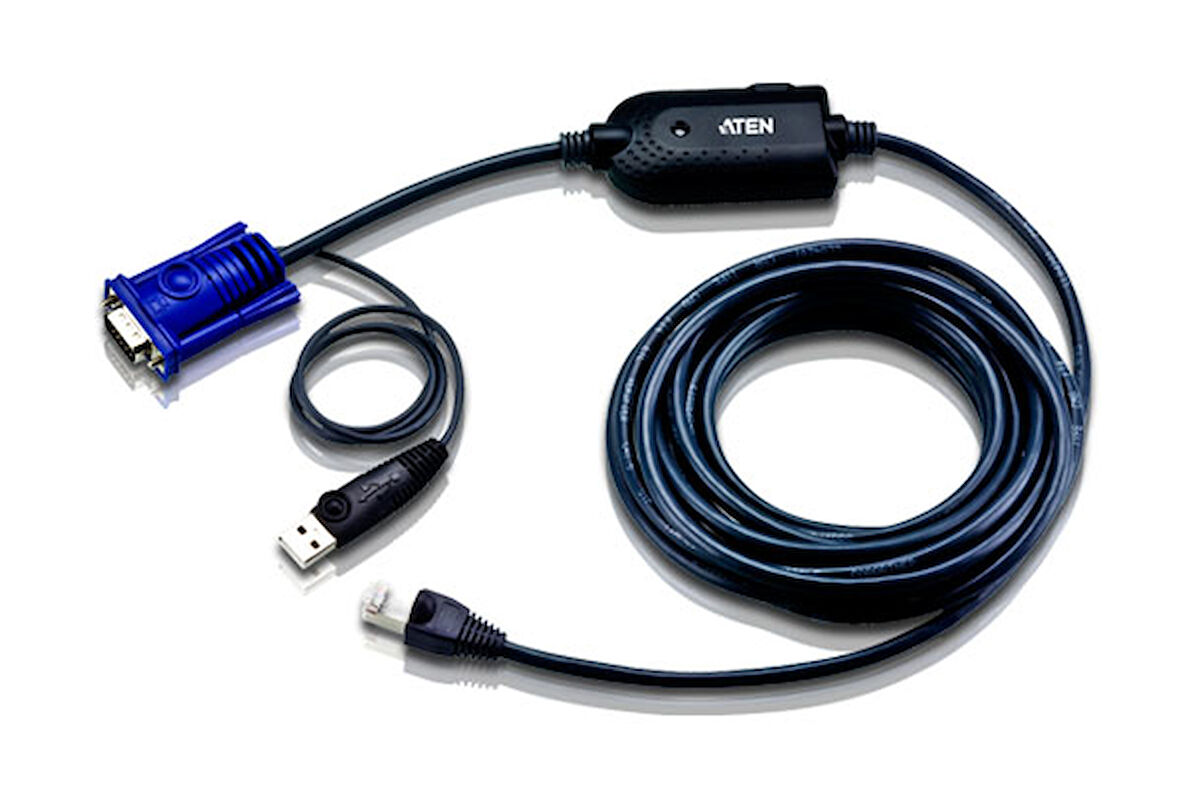 USB VGA KVM Adaptörü,  4.5 metre&lt;br&gt;
USB VGA KVM Adapter,  4.5m