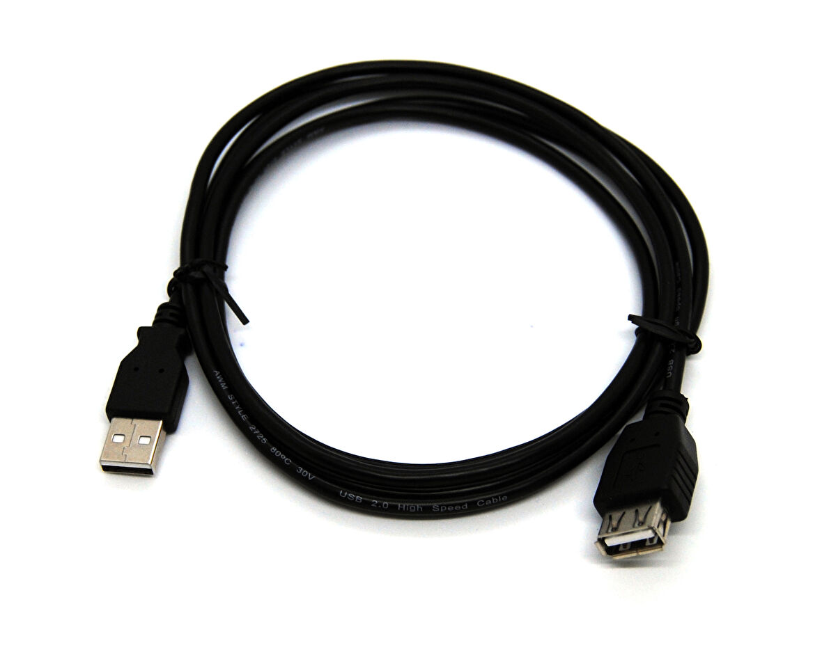 Beek USB 2.0 Uzatma Kablosu, USB A Erkek &lt;-&gt; USB A Dişi, 1.8 metre
