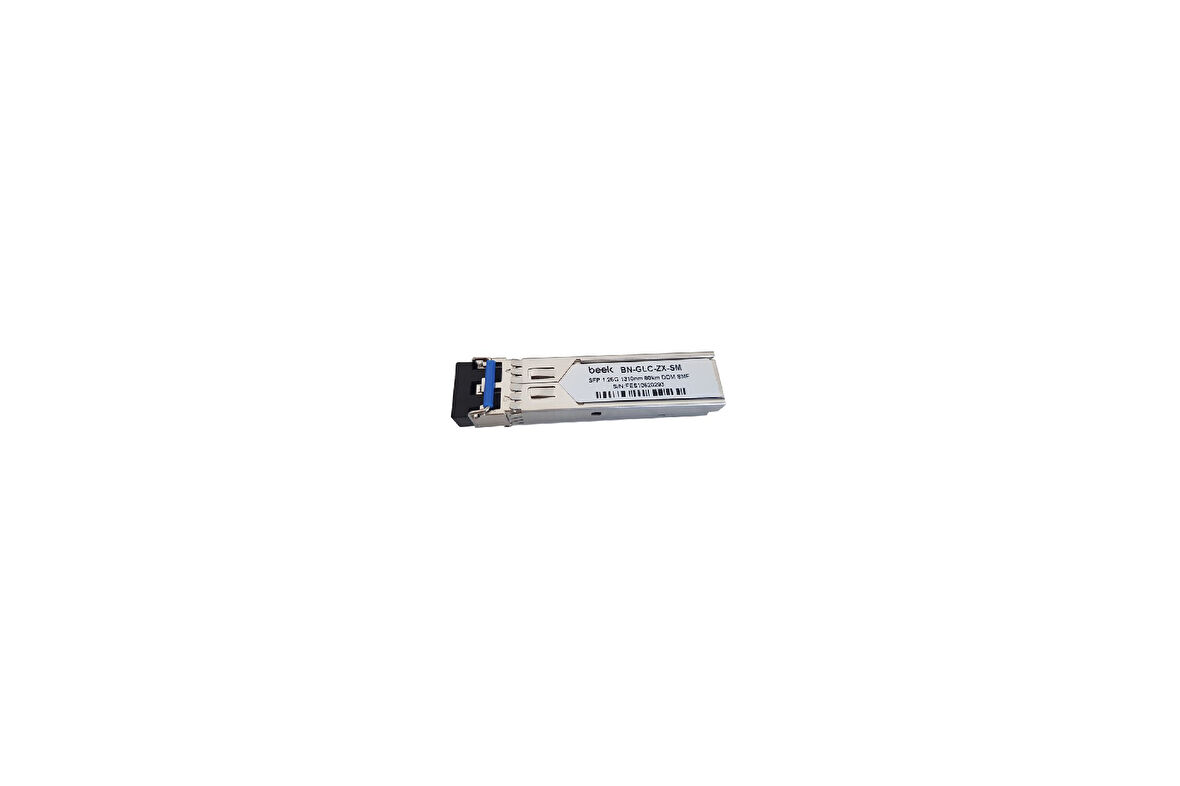Beek 1000Base-LX (LC/80Km/1310nm/Single-Mode) SFP Modül, 1.25Gb/s, Cisco, Extreme, NORTEL, ZTE, Huawei, Alcatel, ZyXEL, Netgear, AVAYA, Juniper, Linksys, Enterasys ürünleriyle uyumlu