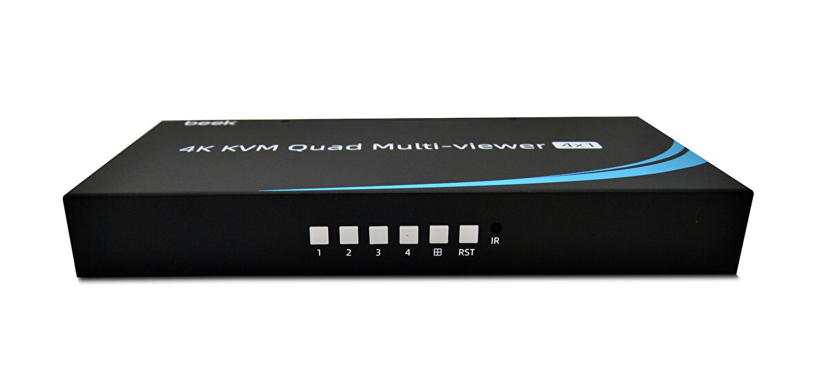 KVM Quad Multi-viewer 4x1&lt;br /&gt;
4 in 1 out HDMI KVM seamless switch, sharing 1 display&lt;br /&gt;
Keyboard and mouse, USB 3.0, Quad Multi-viewer &lt;br /&gt;
Max resolution 4K@30Hz, HDMI 1.4 HD