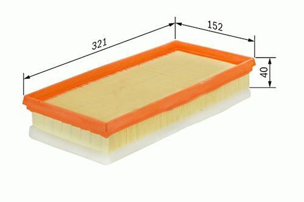 Sardes SA2305 Hava Filtresi P407 C5 II C5 (X7) DW10Bted4 (2.0HDI 16V) 1444.XF