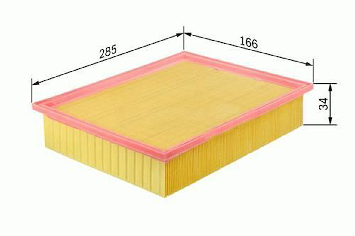 Sardes SA2581 Hava Filtresi Astra F 91-98 Corsa A 87-93 Vectra A 90-94 94455838