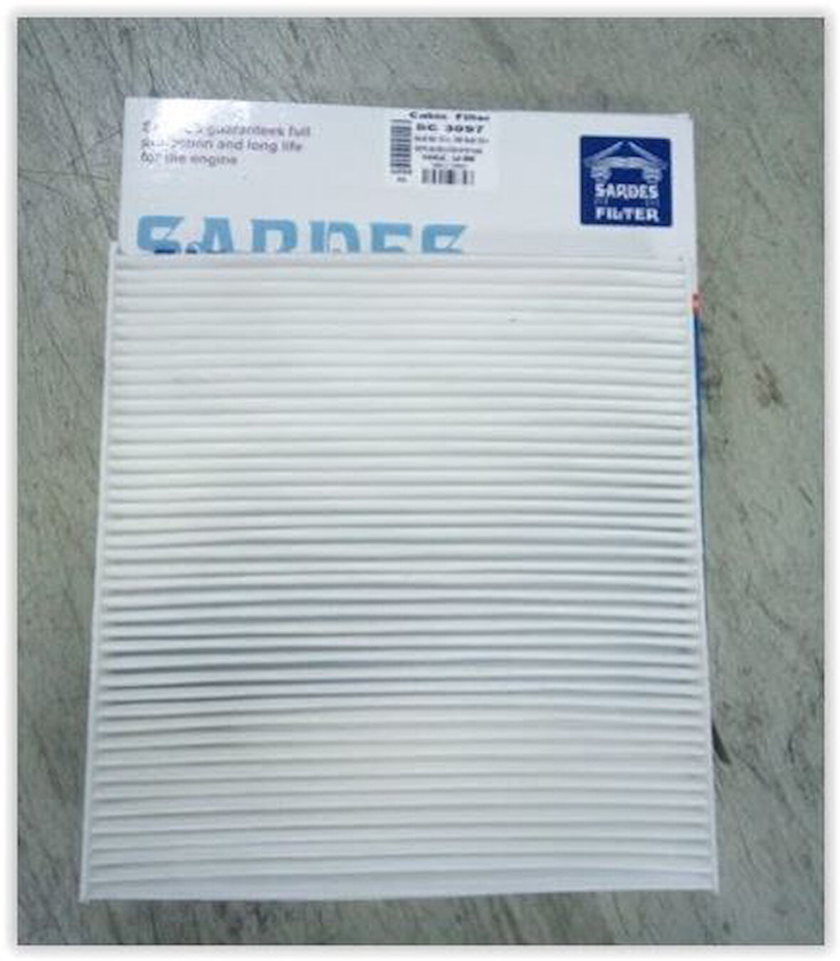 Sardes SC3097 Polen Filtresi A3 Leon Octavia Golf VI VII 1.2TFSI 1.4TFSI 1.8TFSI 1.6TDI 2.0TDI 12- 5Q0819644