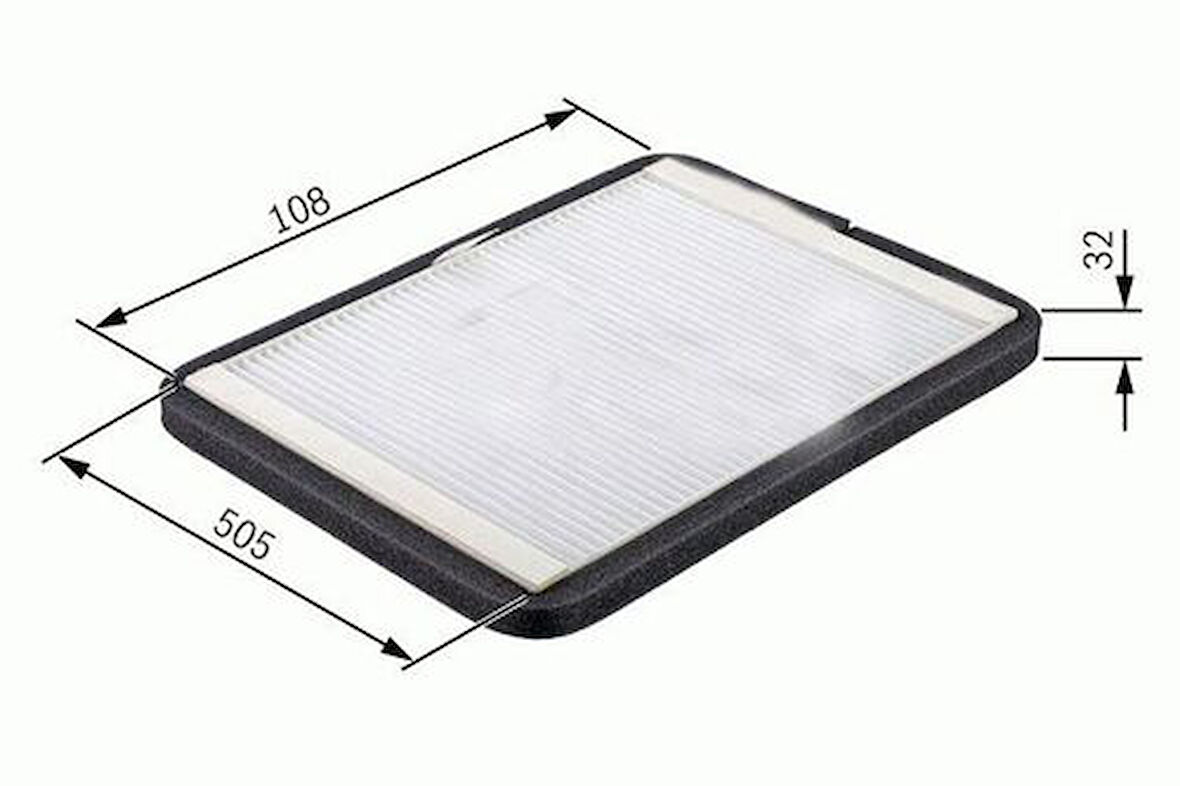 Sardes SC528 Polen Filtresi Mondeo I II III 92-07 Jaguar Type 03-09 Cougar 98-01 1S7H16N619AC