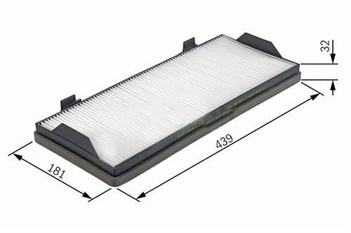 Sardes SC693 Polen Filtresi Atego I 1823-2633-Axor I-Axor II-Econic Cu4469 A9408350047