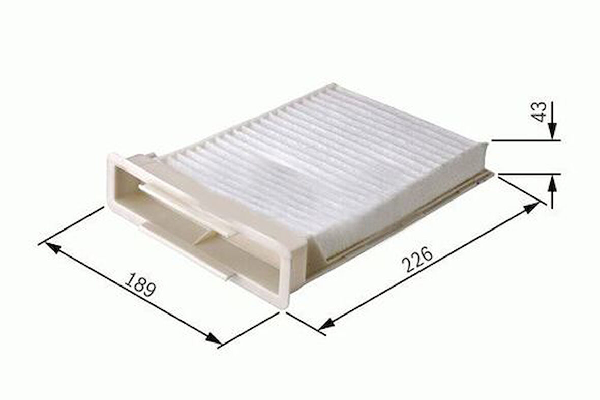 Sardes Sc701 Polen Filtresi Nıssan Mıcra K12 2003-2010 Nıssan Note 2006-2012 Dacıa Duster Dokker Logan Sandero Clıo III Modus Twıngo II 1.2 1.4 1.5 1.5