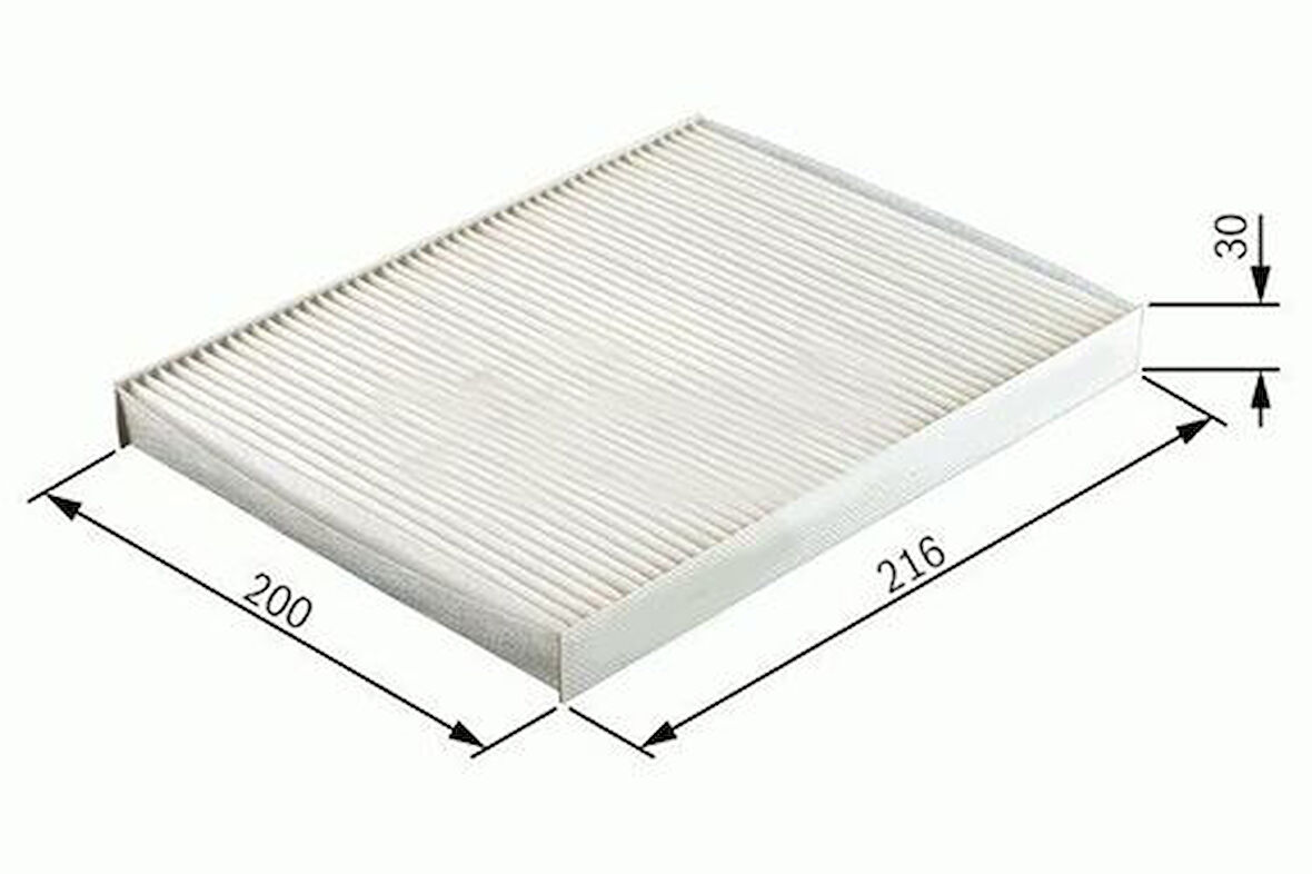Sardes SC838 Polen Filtresi Lancer VIII Outlander II P4007 Citroen C Crosser 7803A004