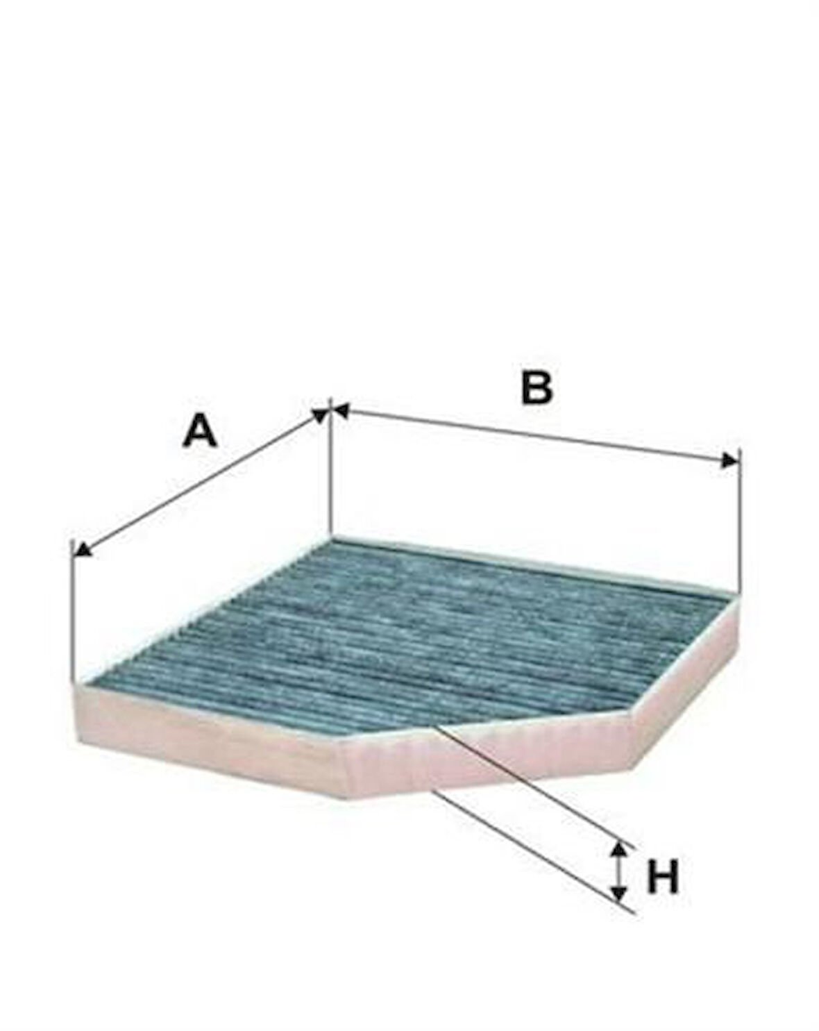 Sardes SCA3096 Polen Filtresi Karbonlu A6 11-A7 10-A8 10- 4H0819439