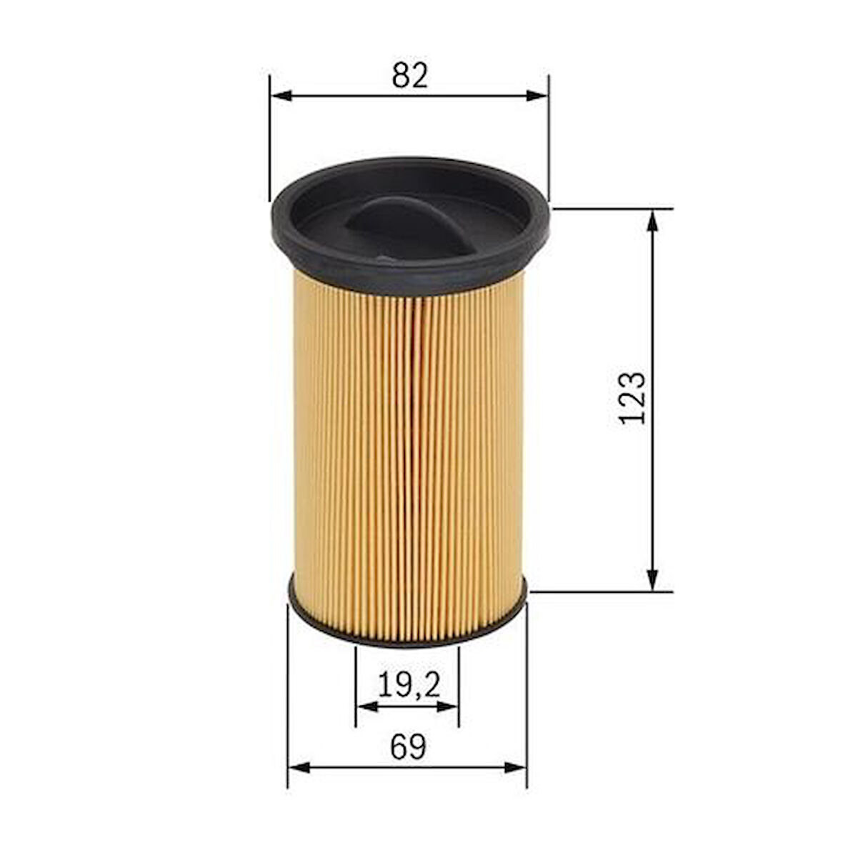 Sardes SF177 Yakıt Filtresi BMW E46 M47 M56 13322246881