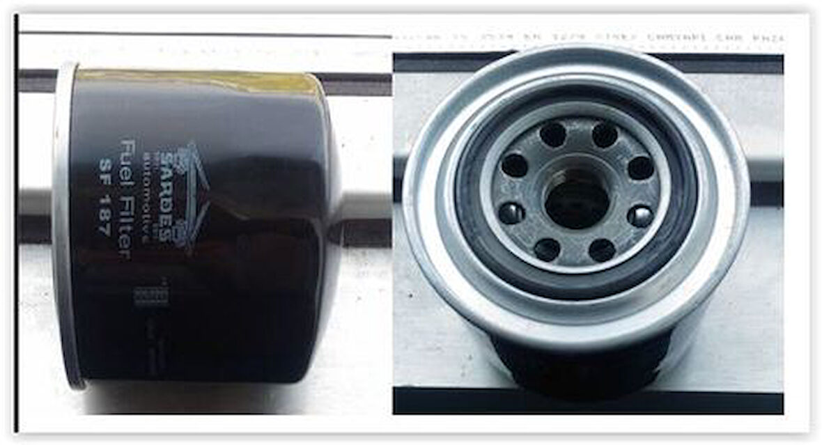 Sardes SF187 Yakıt Filtresi Hyundai Hd35 4000cc H100 Kamyonet YM-Mitsubishi Canter Turbo-Prestıge Wk818 80 X ME016872