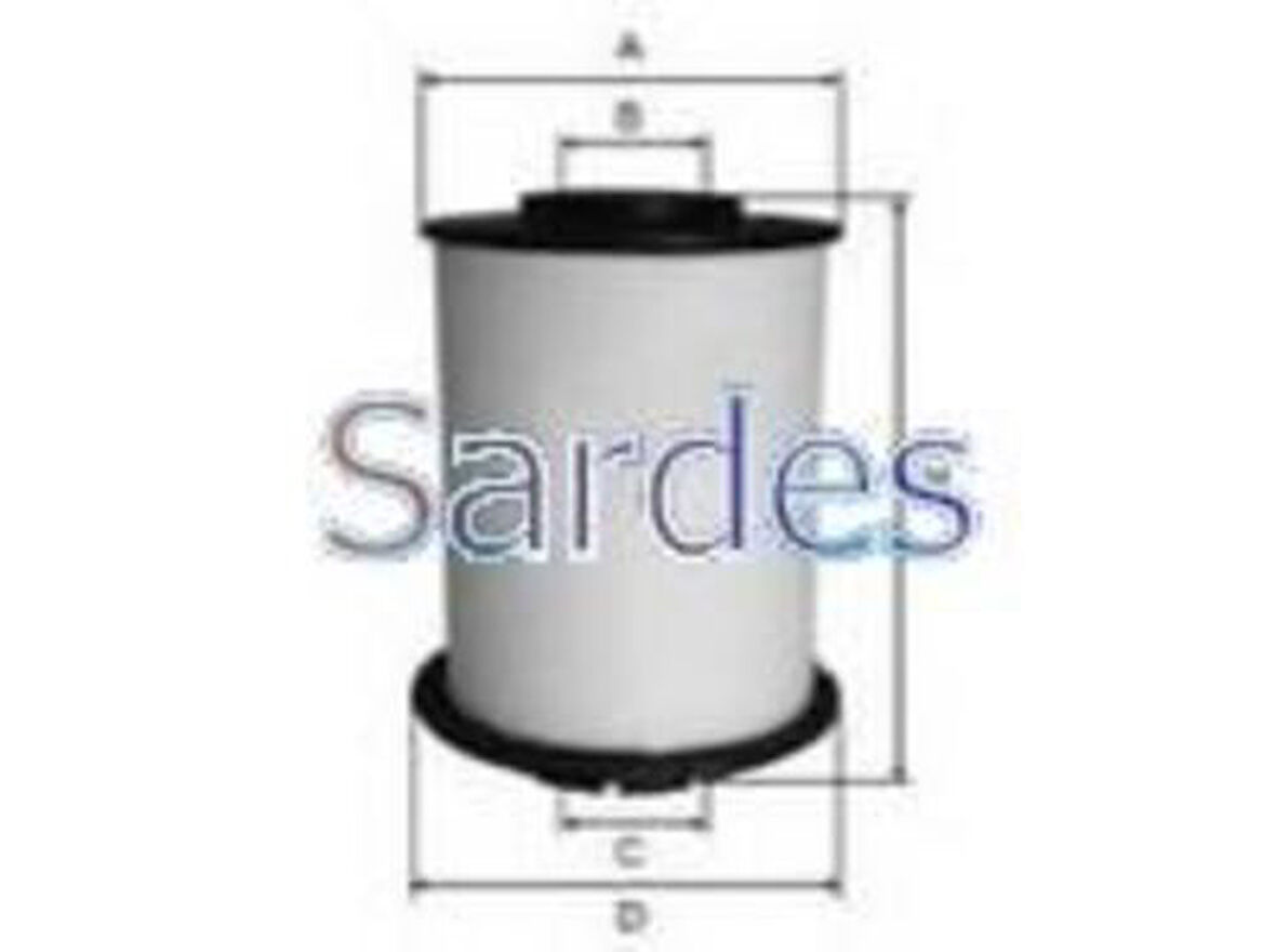 Sardes SF384 Mazot Filtresi Mokka Mokka 13-A16DTH-B16DTH Aveo T300 1.3 Diesel Tra13-18 B16DTH 96896403