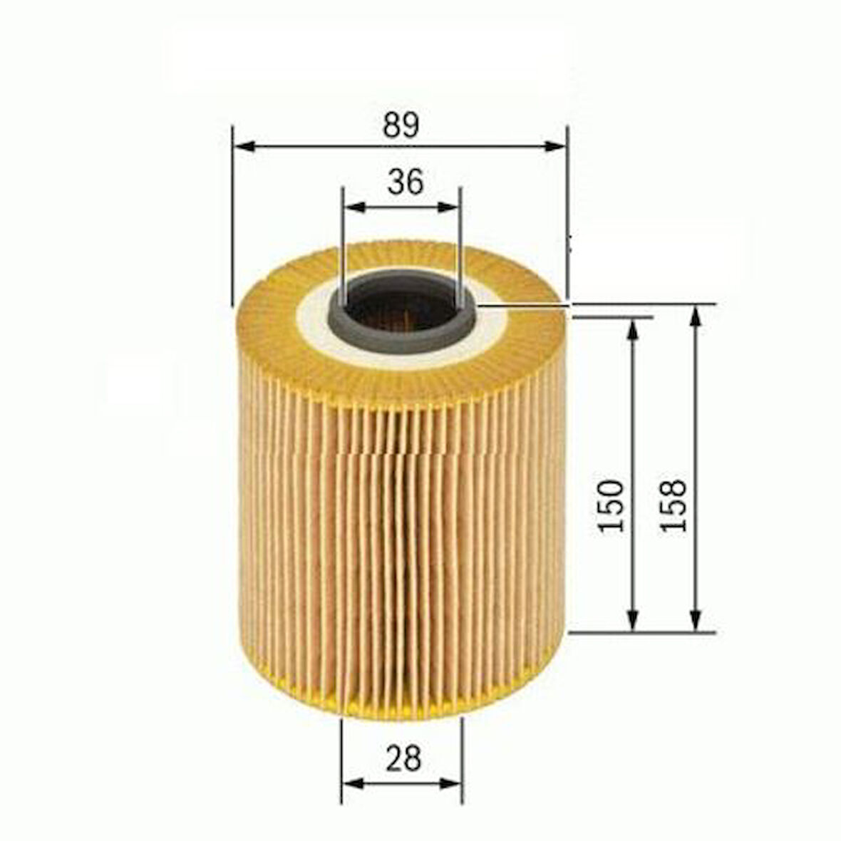 Sardes SO874 Yağ Filtresi Omega B 2.5TD Hu938 1X 650303