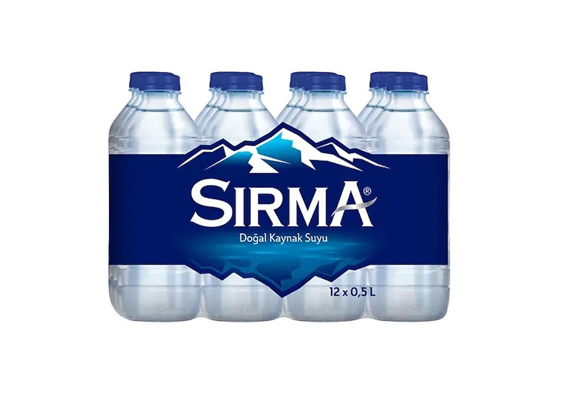 Sırma Doğal Kaynak Suyu 500 Ml X 12 Adet