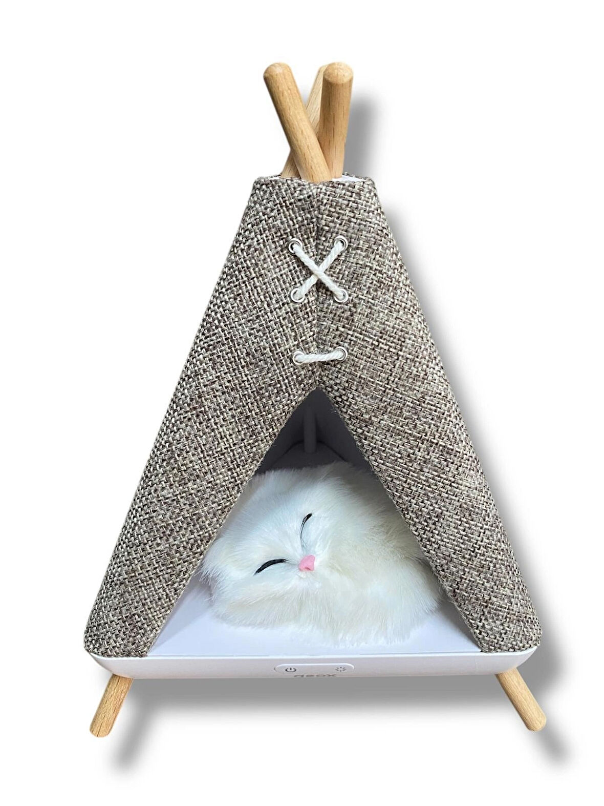 Geox Tent Shape Kedili Masa Lambası, Gece Lambası