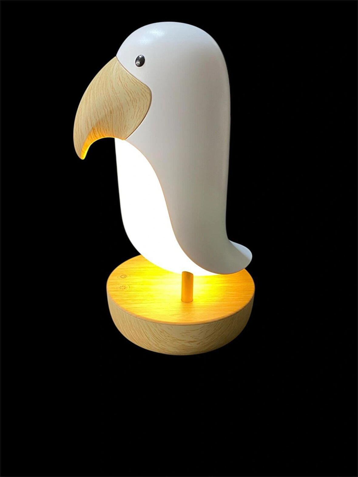 Geox Toucan Bird Masa Lambası, Gece Lambası, Şarjlı