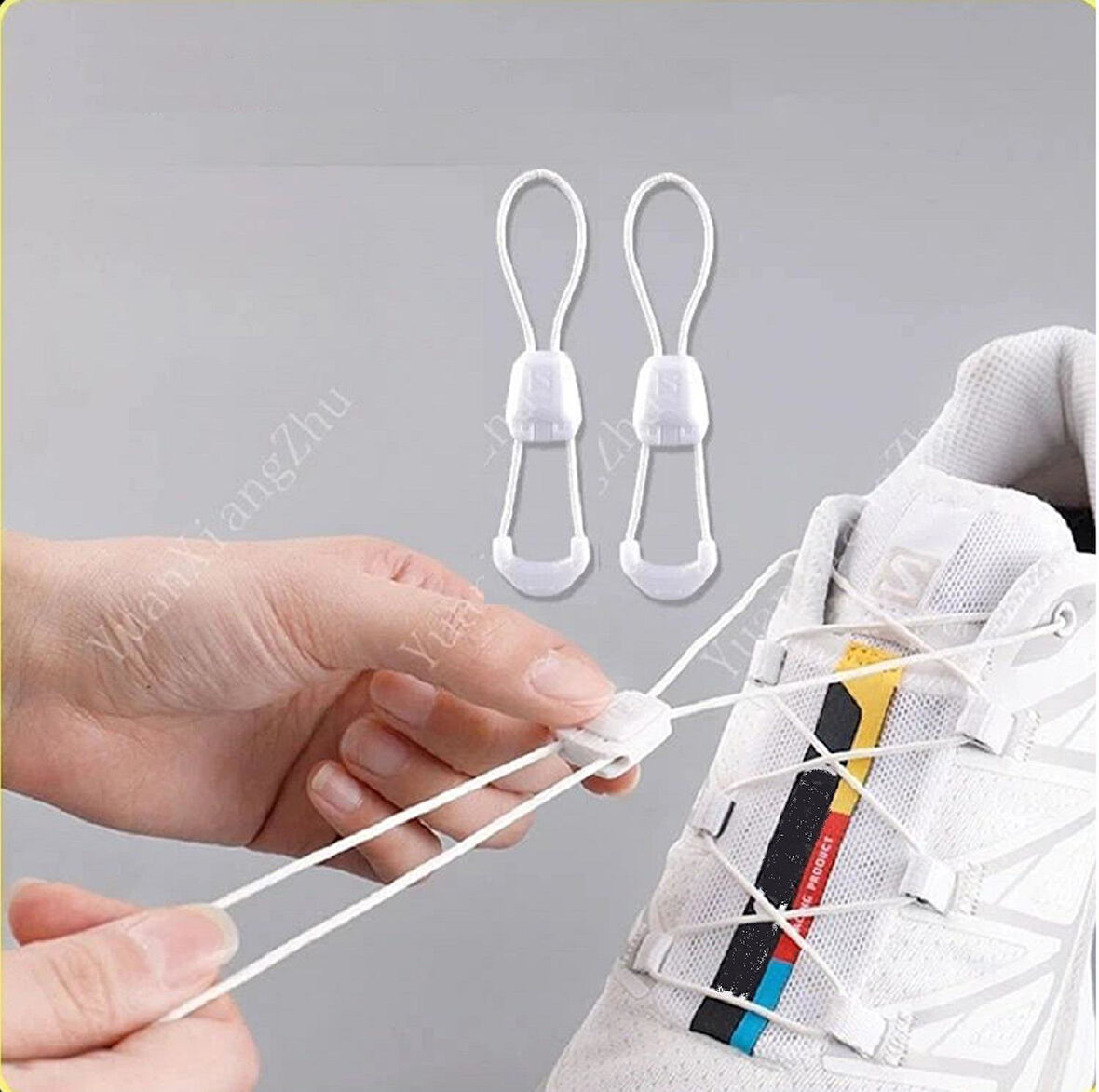 SRTfootcare Akıllı Kilitli Outdoor Ayakkabı Bağcığı 120cm 1 Çift