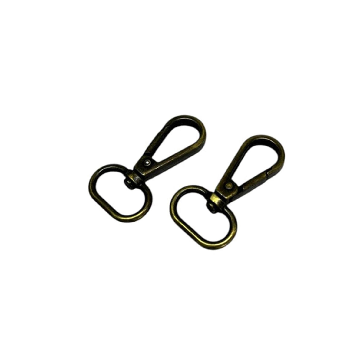 İthal Badem Anahtarlık Kancası 2cm 2 Adet Deri El Aleti