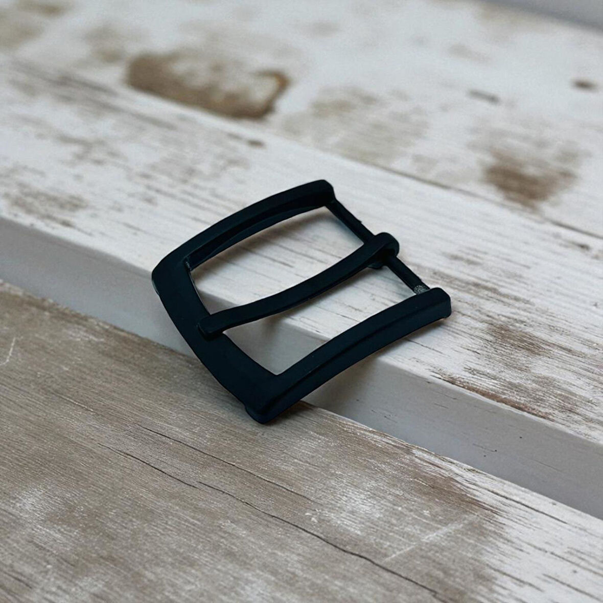 Kemer Tokası 3,8 cm Siyah Boyalı 1 Adet