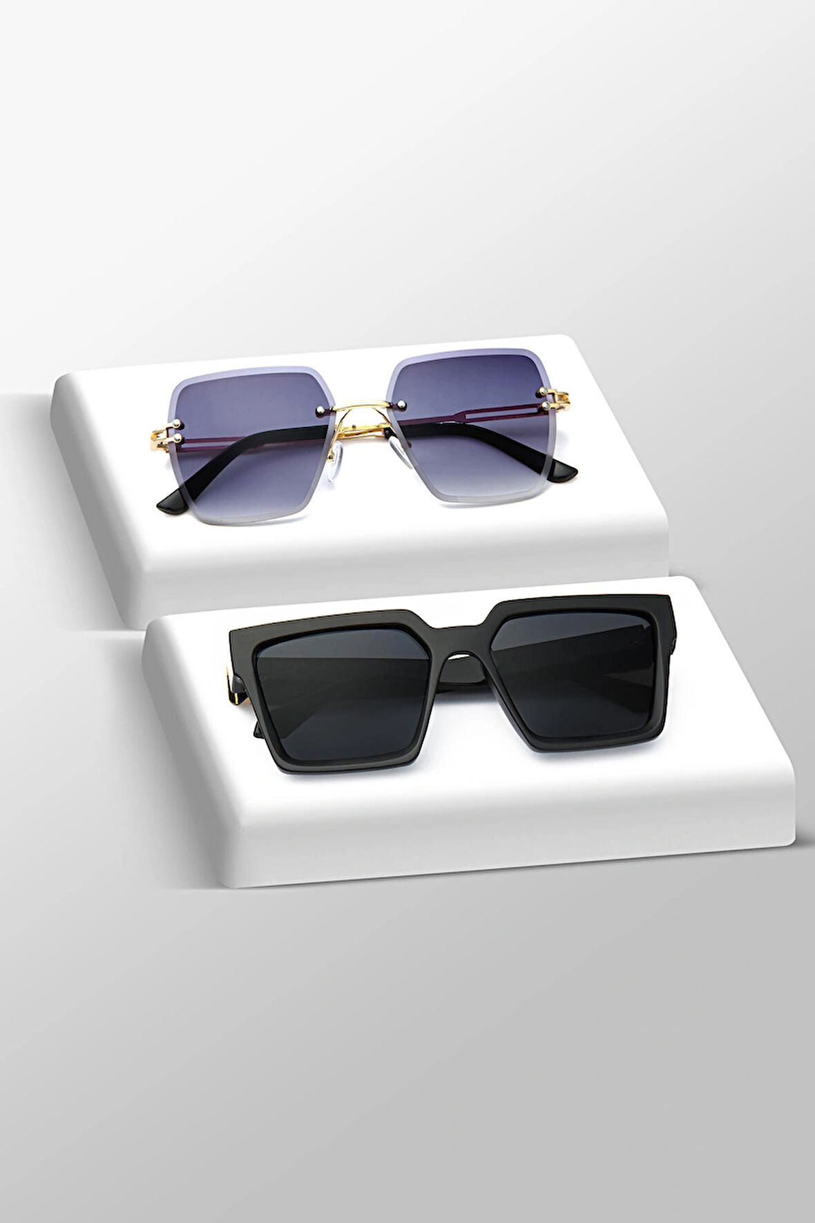 UNISEX GÜNEŞ GÖZLÜĞÜ 2'Lİ SET