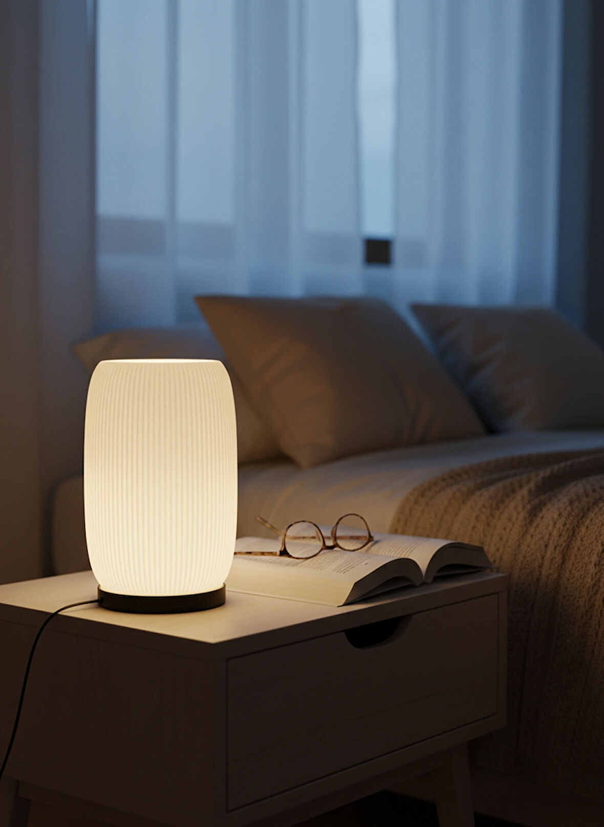 Soft Serisi Abajur - Dekoratif Aydınlatma - Gece Lambası - Masaüstü Lamba - Ev Dekorasyon