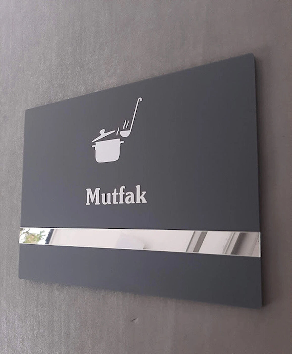 Soft Seri Mutfak Kapı Isimliği