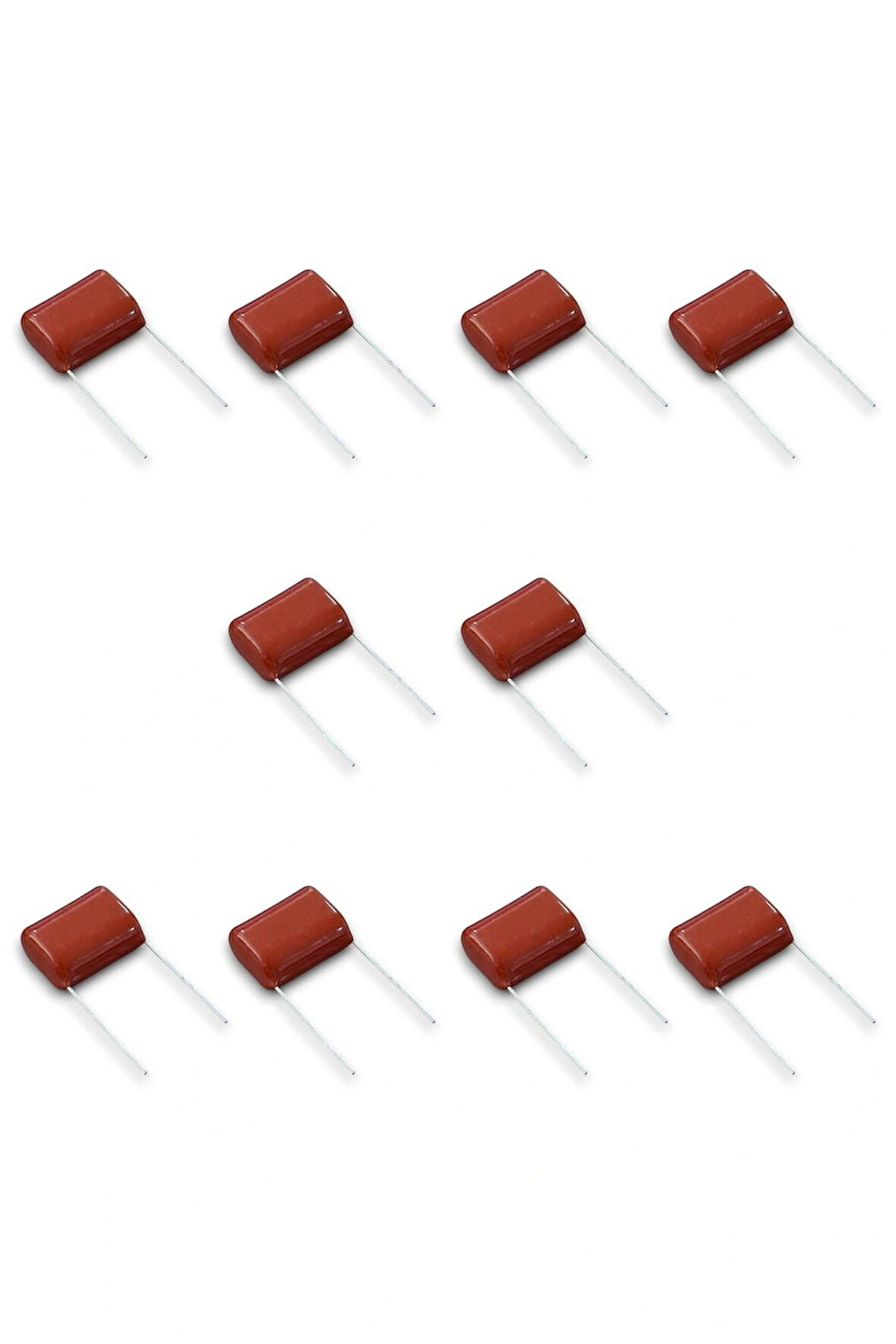 225J 400V, 2200nF 400V, 2.2uF 400V 20mm Damla Tipi Polyester Kondansatör - 10 Adet